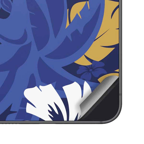 NFL Baltimore Ravens Tropical Print Galaxy S25 Skin